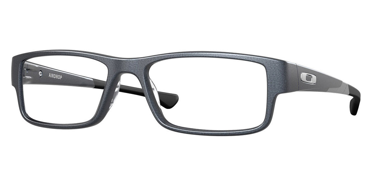 Oakley® OX8046 Airdrop OX8046 804620 57 - Matte Blue Steel Eyeglasses