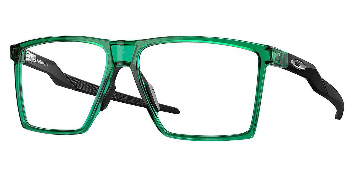Oakley® OX8052 Futurity OX8052 805206 55 - Transparent Dark Viridian Eyeglasses