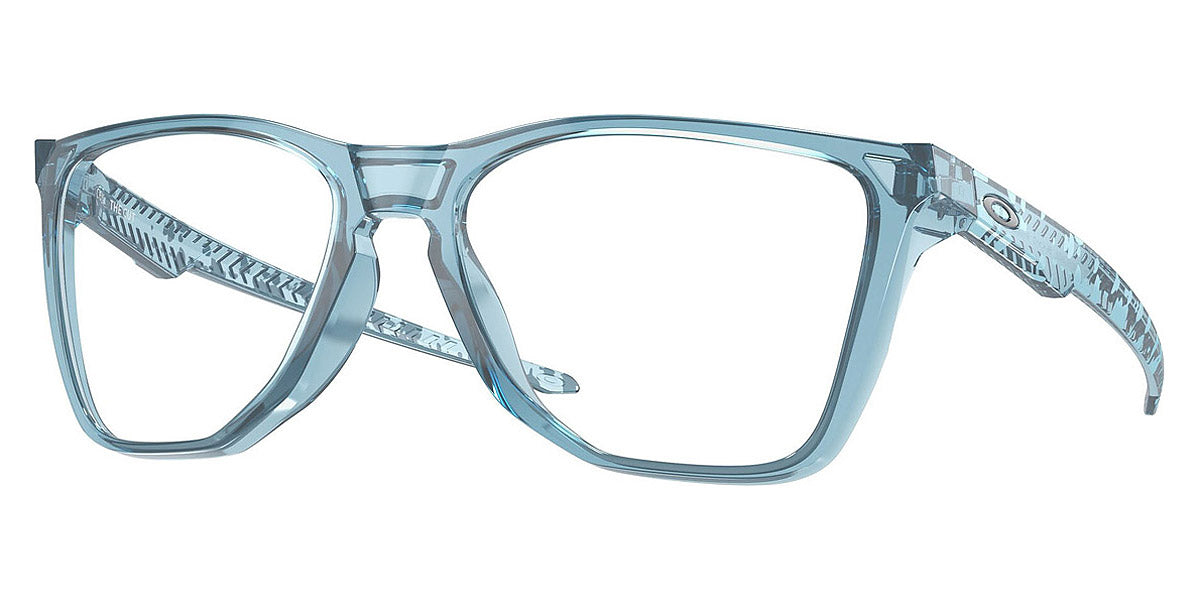 Oakley® The Cut OX8058 805806 56 Polished Transparent Stonewash Eyeglasses