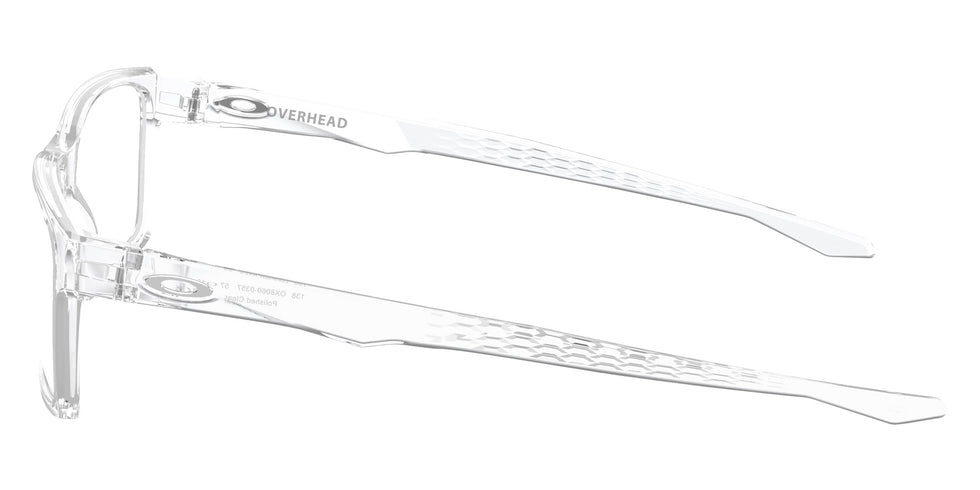 Oakley® OX8060 OVERHEAD OX8060 806003 53 Eyeglasses - Polished Clear 806003