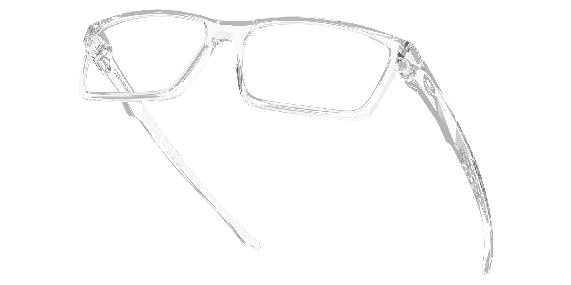Oakley® OX8060 OVERHEAD OX8060 806003 53 Eyeglasses - Polished Clear 806003