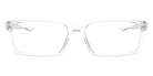 Oakley® OX8060 OVERHEAD OX8060 806003 53 Eyeglasses - Polished Clear 806003