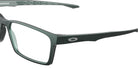 Oakley® OX8060 OVERHEAD OX8060 806004 53 Eyeglasses - Matte Dark Silver/Blue Colorshift 806004