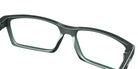 Oakley® OX8060 OVERHEAD OX8060 806004 53 Eyeglasses - Matte Dark Silver/Blue Colorshift 806004