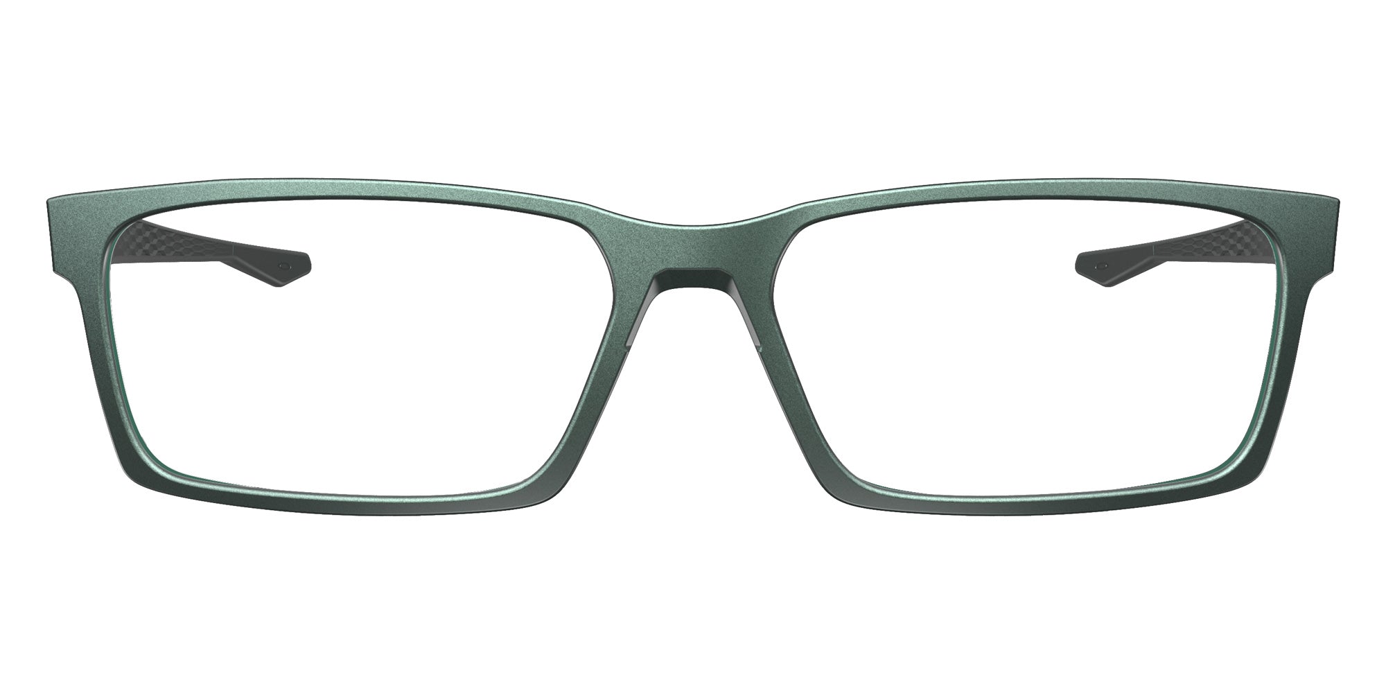 Oakley® OX8060 OVERHEAD OX8060 806004 53 Eyeglasses - Matte Dark Silver/Blue Colorshift 806004