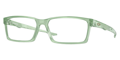 Oakley® Overhead OX8060 806005 57 Polished Transparent Jade Eyeglasses