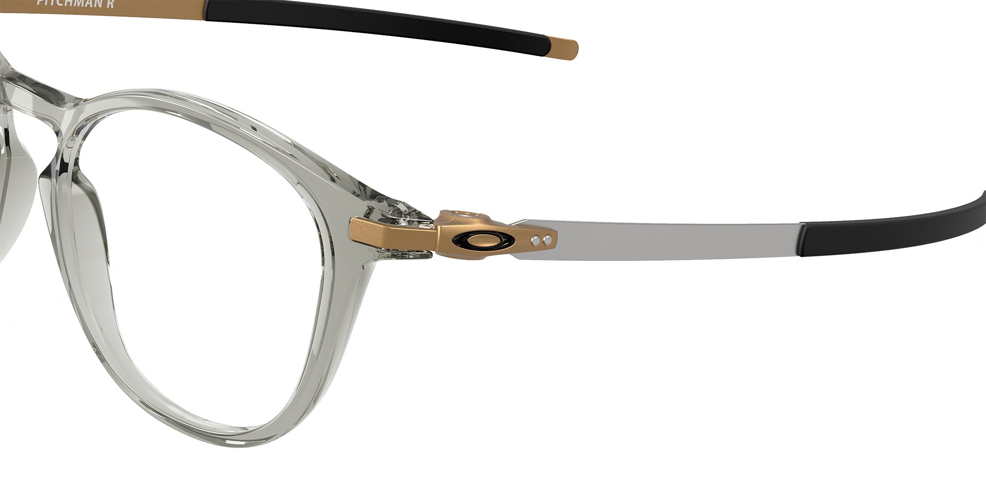 Oakley® OX8105 PITCHMAN R OX8105 810526 50 Eyeglasses - Gray Ink