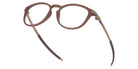 Oakley® OX8105F PITCHMAN R A OX8105F 810505 50 Eyeglasses - Transparent Mahogany 810505