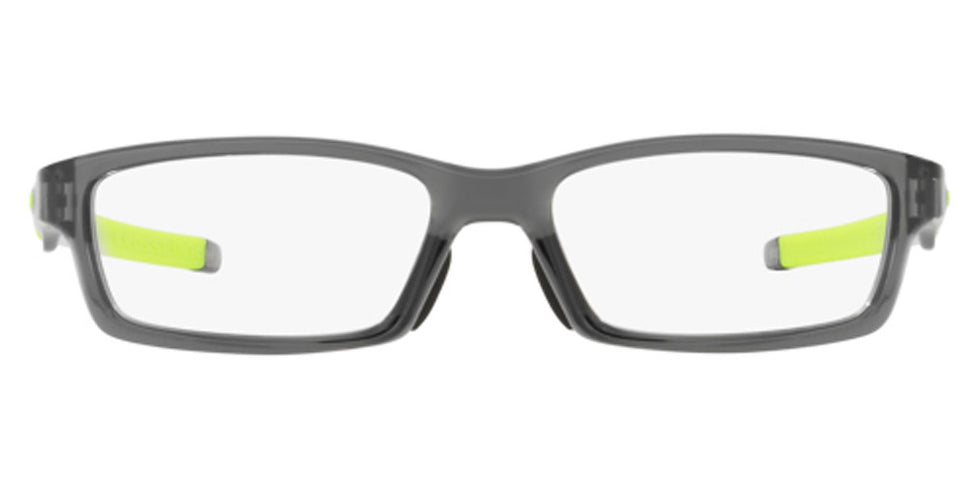 Oakley® OX8118 CROSSLINK (A) OX8118 811802 56 Eyeglasses - Polished Gray Smoke 811802