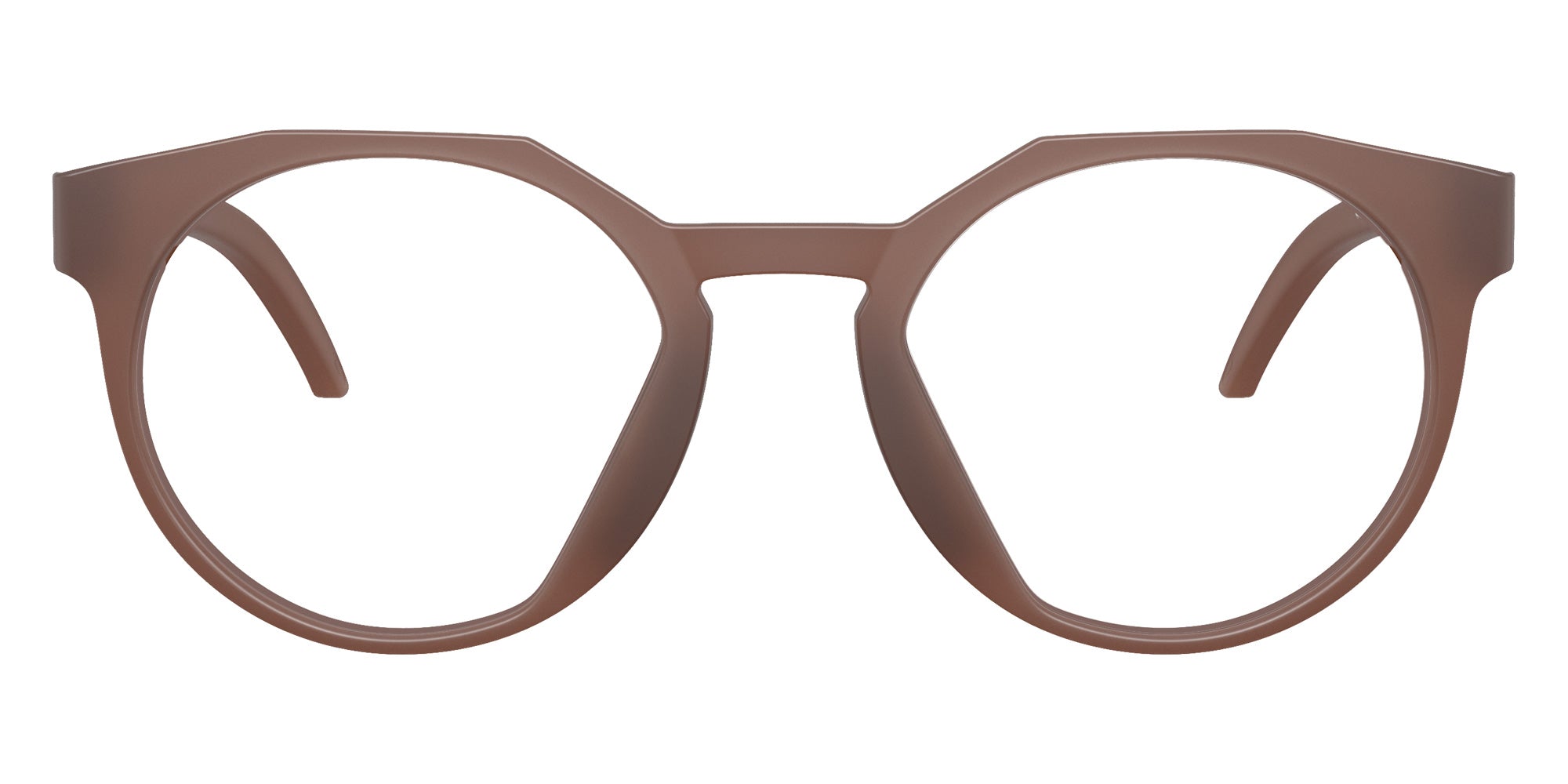 Oakley® OX8139 HSTN RX OX8139 813911 50 Eyeglasses - Transparent Mahogany 813911