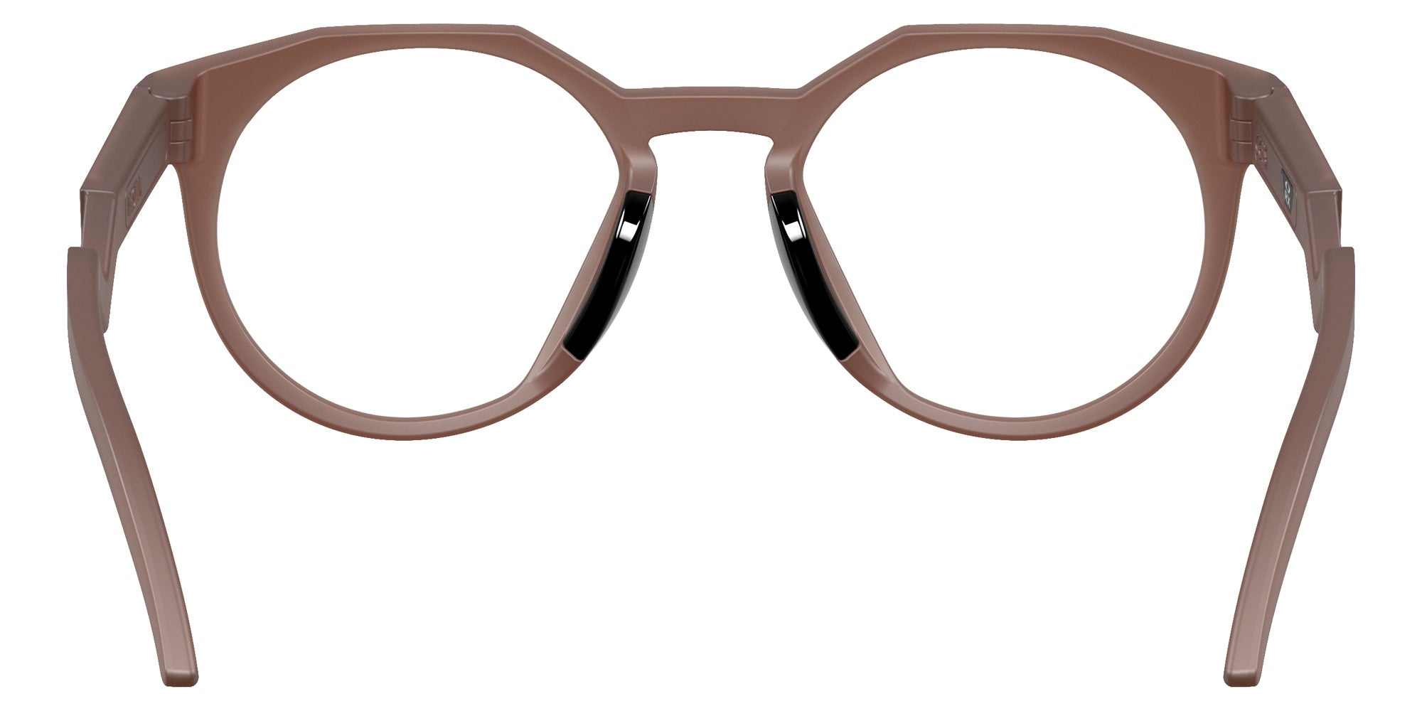 Oakley® OX8139A HSTN RX A OX8139A 813911 52 Eyeglasses - Transparent Mahogany 813911