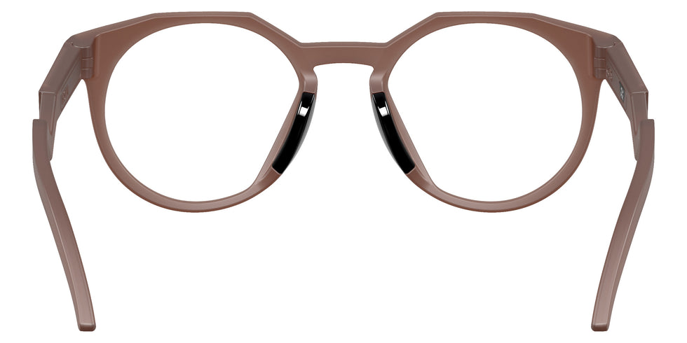 Oakley® OX8139A HSTN RX A OX8139A 813911 52 Eyeglasses - Transparent Mahogany 813911