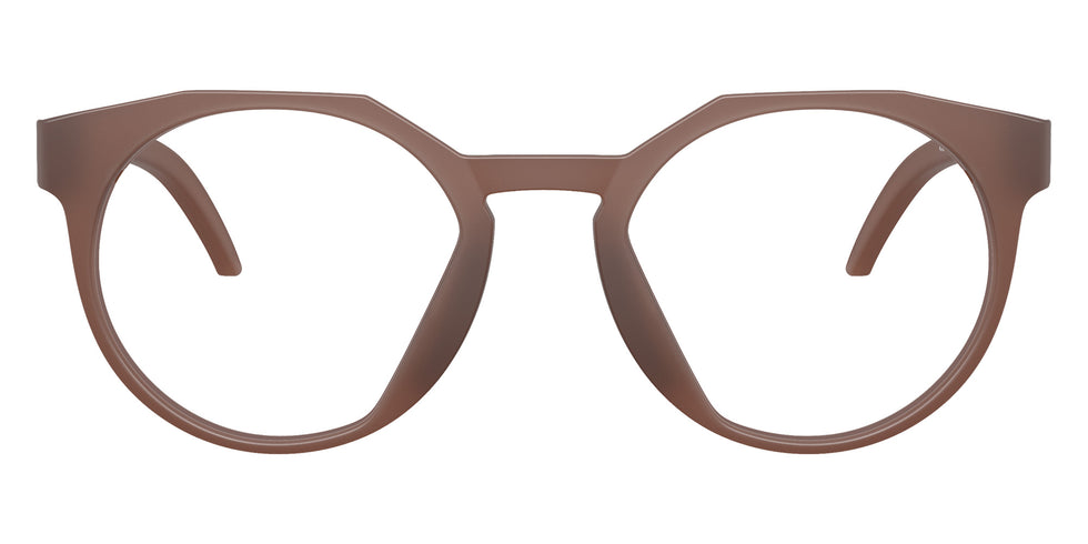 Oakley® OX8139A HSTN RX A OX8139A 813911 52 Eyeglasses - Transparent Mahogany 813911