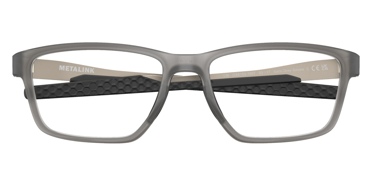 Oakley® OX8153 METALINK Eyeglasses - Matte Gunmetal