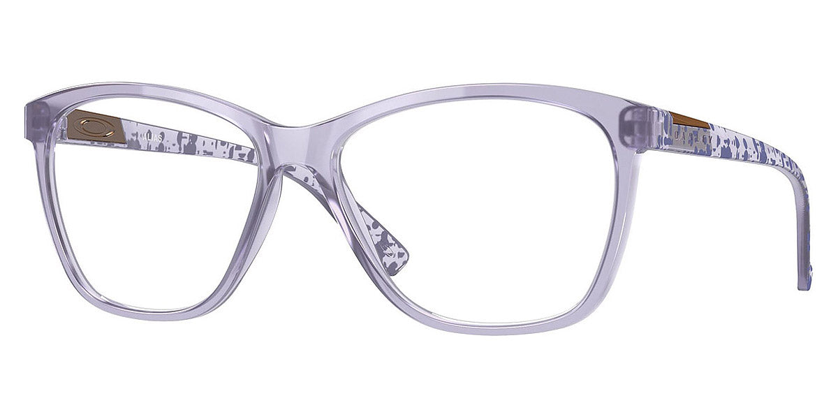 Oakley® Alias OX8155 815510 53 Polished Transparent Lilac Eyeglasses