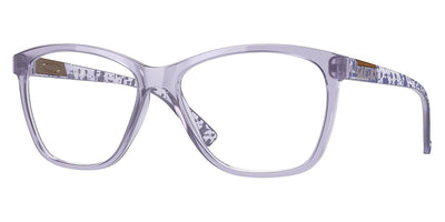 Oakley® Alias OX8155 815510 55 Polished Transparent Lilac Eyeglasses
