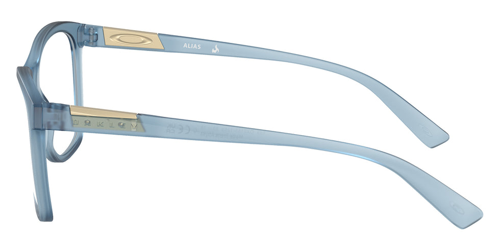 Oakley® OX8155 ALIAS OX8155 815512 53 Eyeglasses - Matte Transparent Abyss
