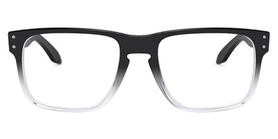 Oakley® Holbrook Rx OX8156 815606 56 Polished Black Clear Fade Eyeglasses