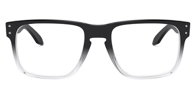 Oakley® Holbrook Rx OX8156 815606 56 Polished Black Clear Fade Eyeglasses