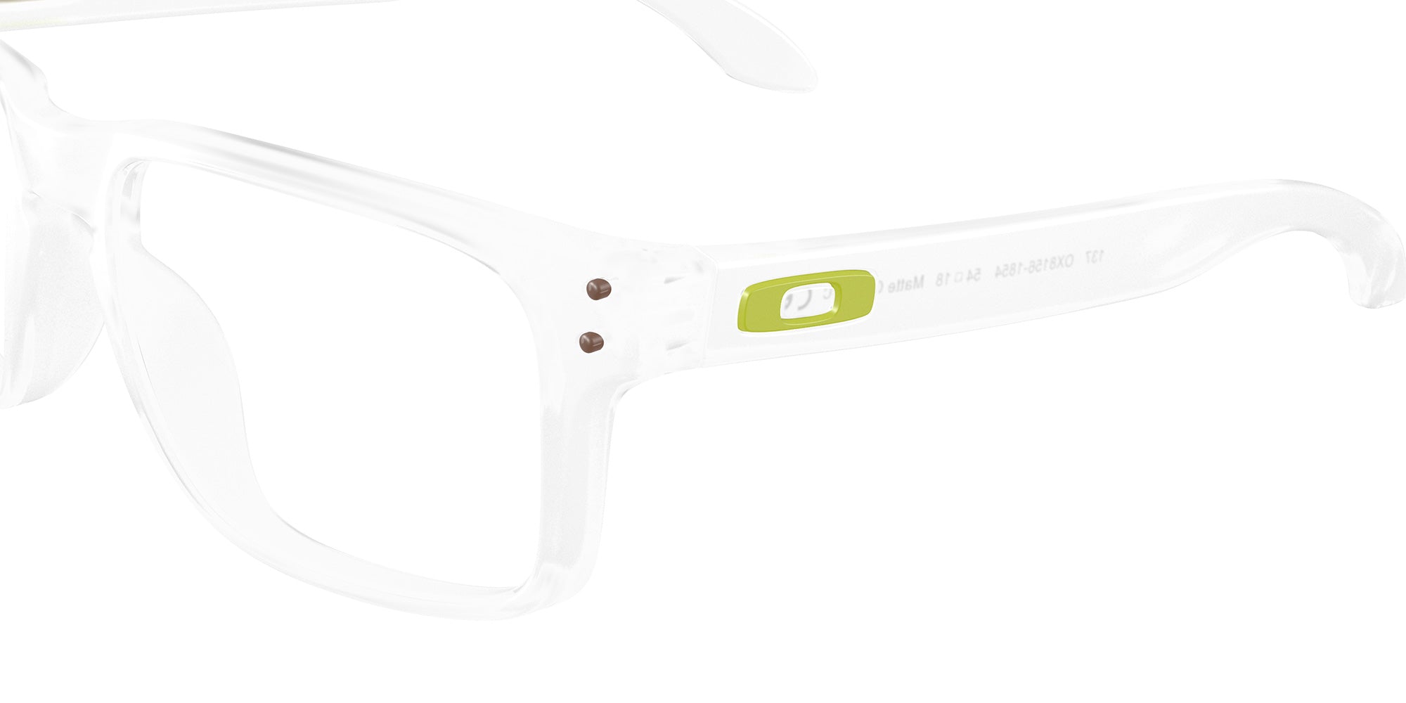Oakley® OX8156 HOLBROOK RX OX8156 815618 56 Eyeglasses - Matte Clear 815618