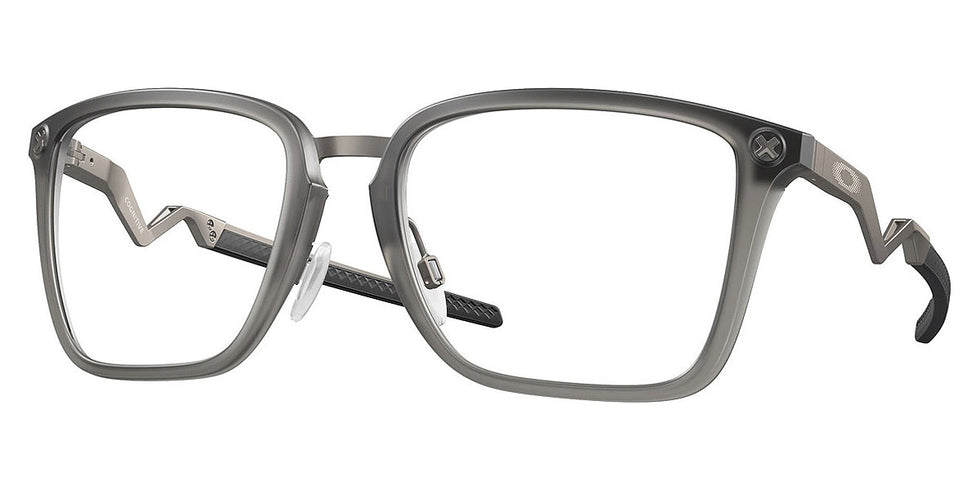 Oakley® Cognitive OX8162 816202 54 Satin Gray Smoke/Matte Gunmetal Eyeglasses