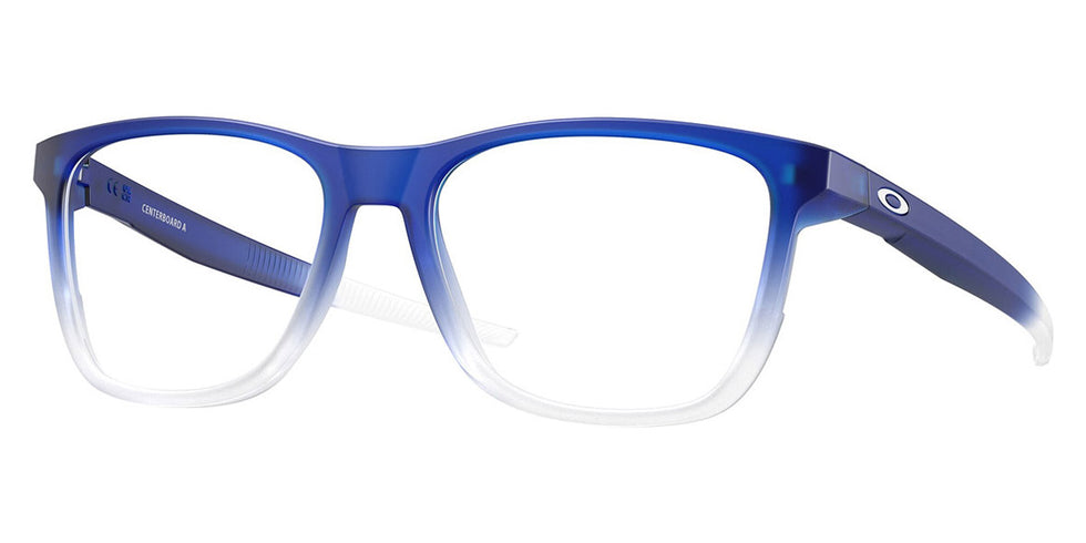Oakley® OX8163F Centerboard A OX8163F 816309 56 - Matte Clear Crystal Blue Fade Eyeglasses