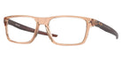 Oakley® OX8164 Port Bow OX8164 816407 53 - Polished Transparent Sepia Eyeglasses