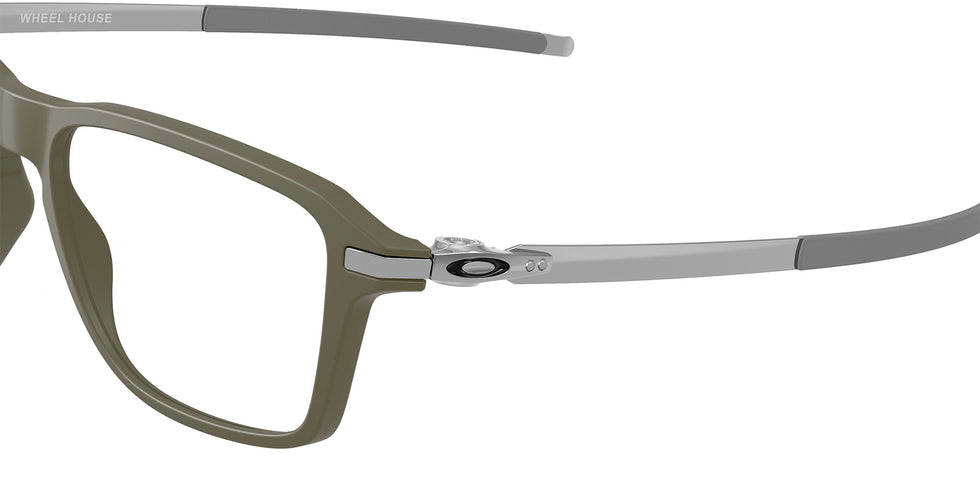 Oakley® OX8166 WHEEL HOUSE OX8166 816610 52 Eyeglasses - Dark Brushed 816610