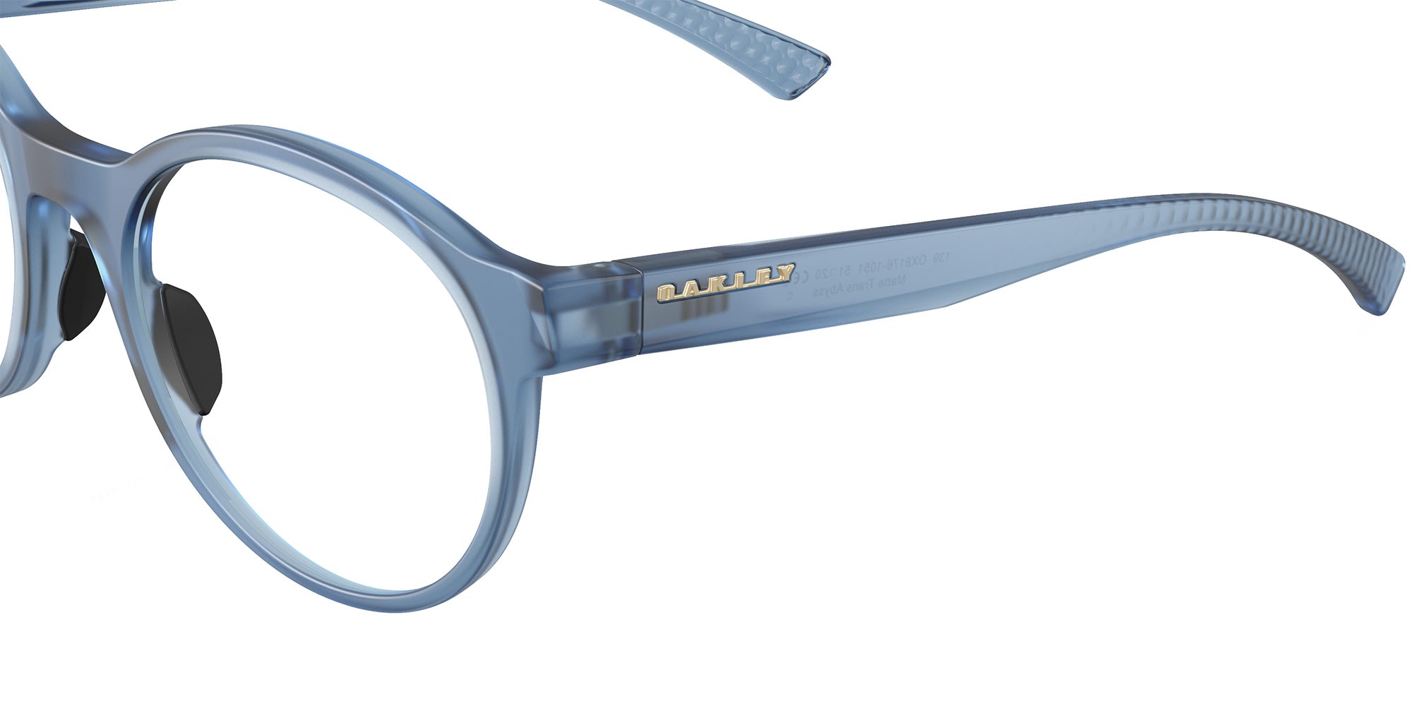 Oakley® OX8176 SPINDRIFT RX OX8176 817610 49 Eyeglasses - Matte Transparent Abyss