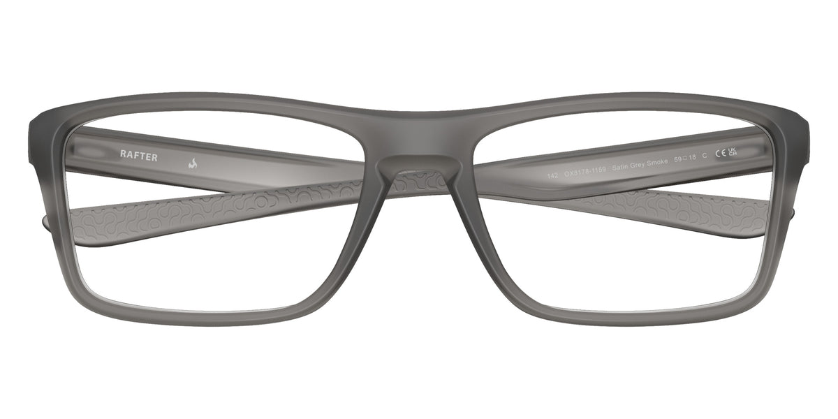 Oakley® OX8178 RAFTER Eyeglasses - Satin Grey Smoke