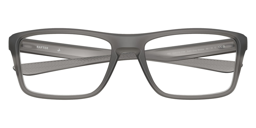 Oakley® OX8178 RAFTER Eyeglasses - Satin Grey Smoke