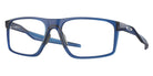 Oakley® OX8183 BAT FLIP OX8183 818303 54 Eyeglasses - Matte Transparent Blue 818303