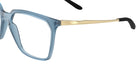 Oakley® OX8189 BMNG SQ OX8189 818907 55 Eyeglasses - Matte Transparent Abyss