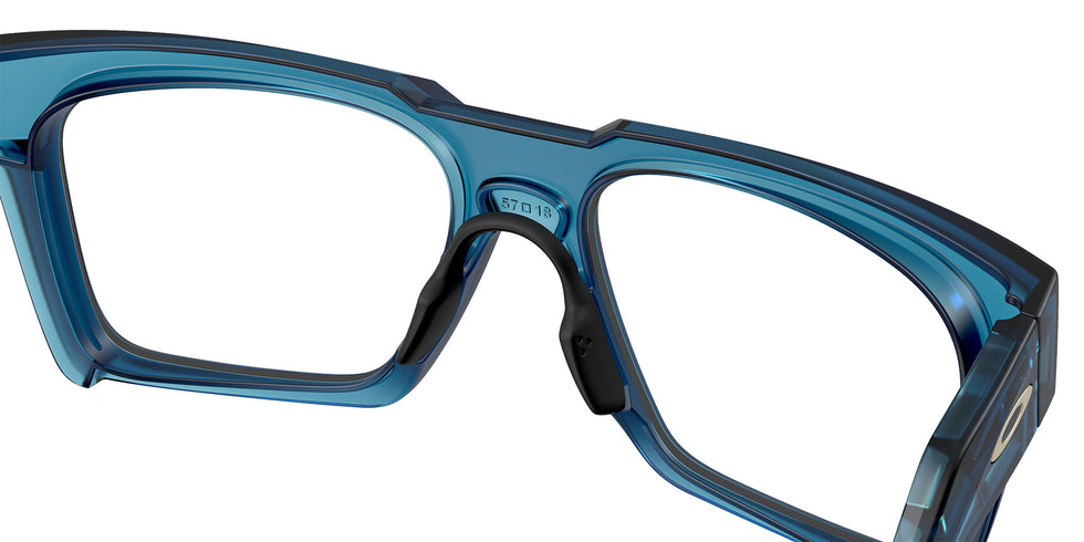Oakley® OX8190 ENIGMA INK OX8190 819007 55 Eyeglasses - Matte Transparent Abyss