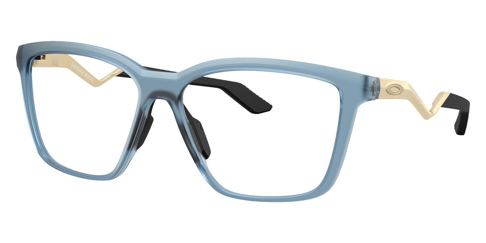 Oakley® OX8191 ENIGMA MASS OX8191 819107 55 Eyeglasses - Matte Transparent Abyss