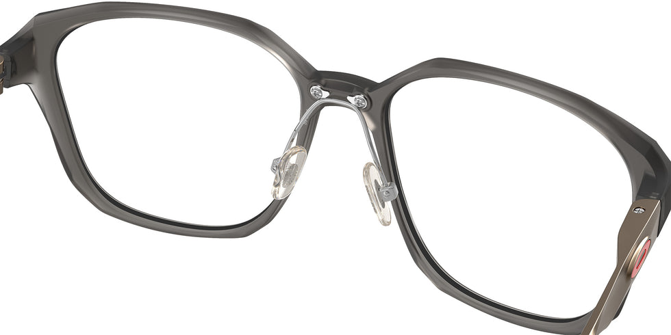Oakley® OX8193 SLENDER OX8193 819302 59 Eyeglasses - Pewter/Satin Gray Smoke