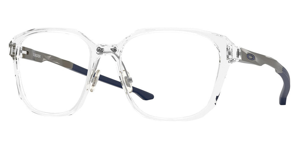 Oakley® OX8193 SLENDER OX8193 819303 59 Eyeglasses - Matte Gunmetal/Polished Clear