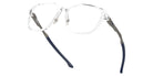 Oakley® OX8193 SLENDER OX8193 819303 59 Eyeglasses - Matte Gunmetal/Polished Clear