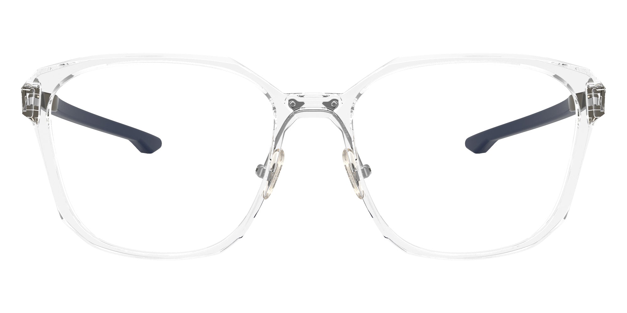 Oakley® OX8193 SLENDER OX8193 819303 59 Eyeglasses - Matte Gunmetal/Polished Clear