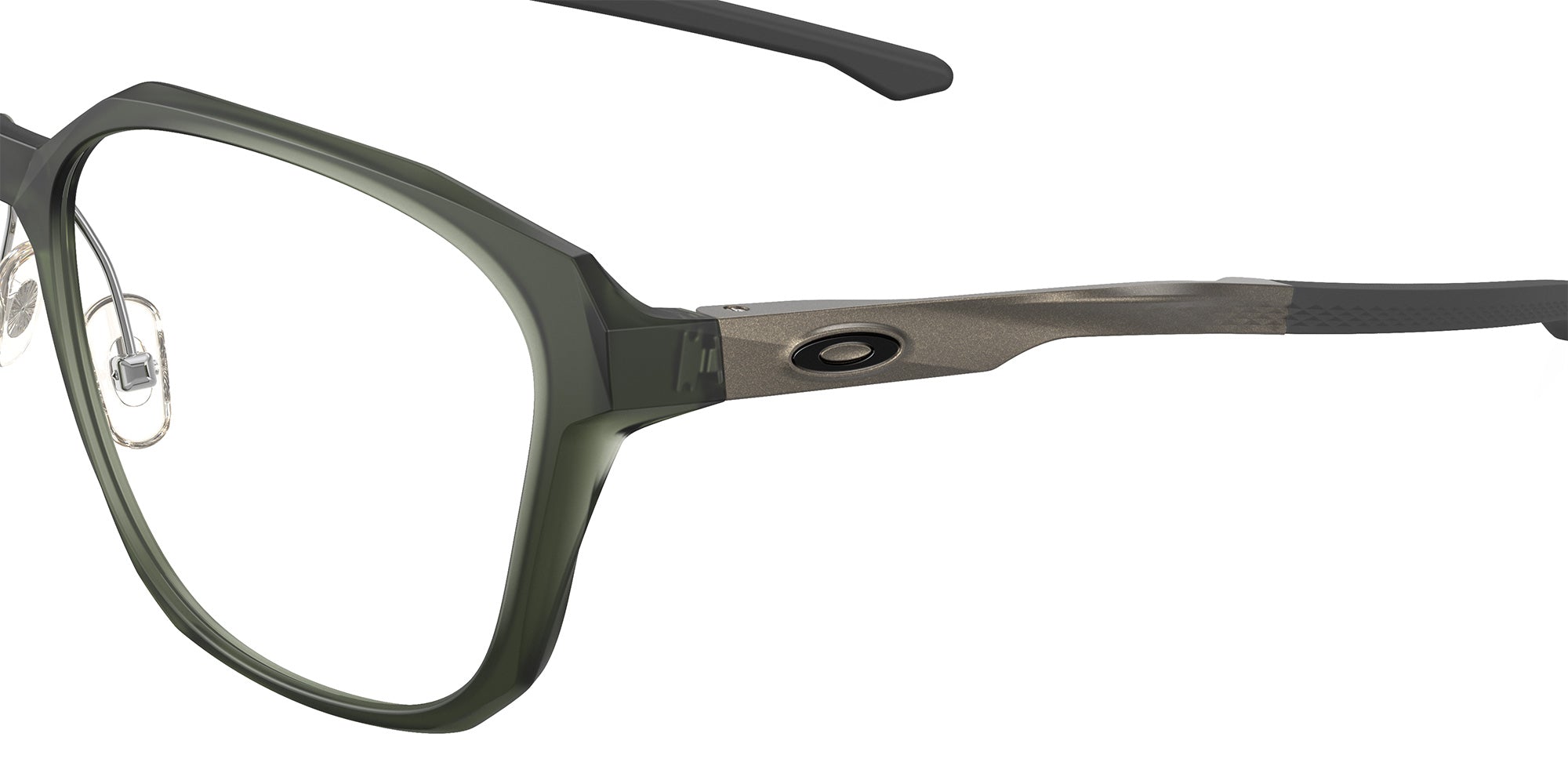 Oakley® OX8193 SLENDER OX8193 819304 59 Eyeglasses - Satin Lead/Matte Olive Ink