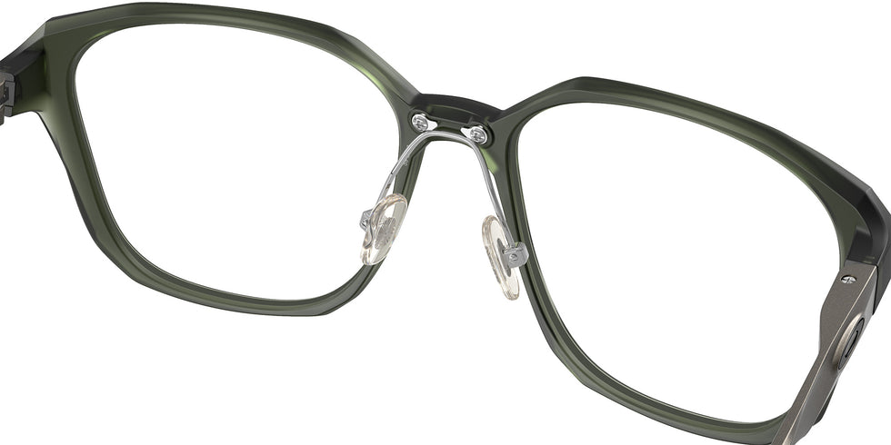 Oakley® OX8193 SLENDER OX8193 819304 59 Eyeglasses - Satin Lead/Matte Olive Ink