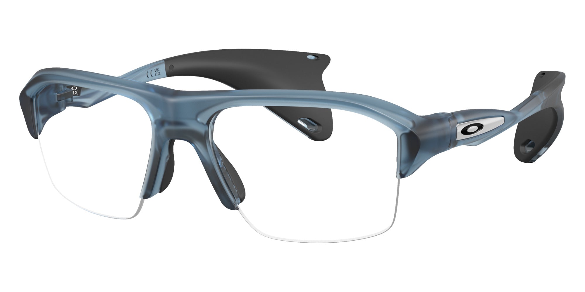 Oakley® OX8198 STUNT GLIDER OX8198 819804 60 Eyeglasses - Matte Transparent Abyss