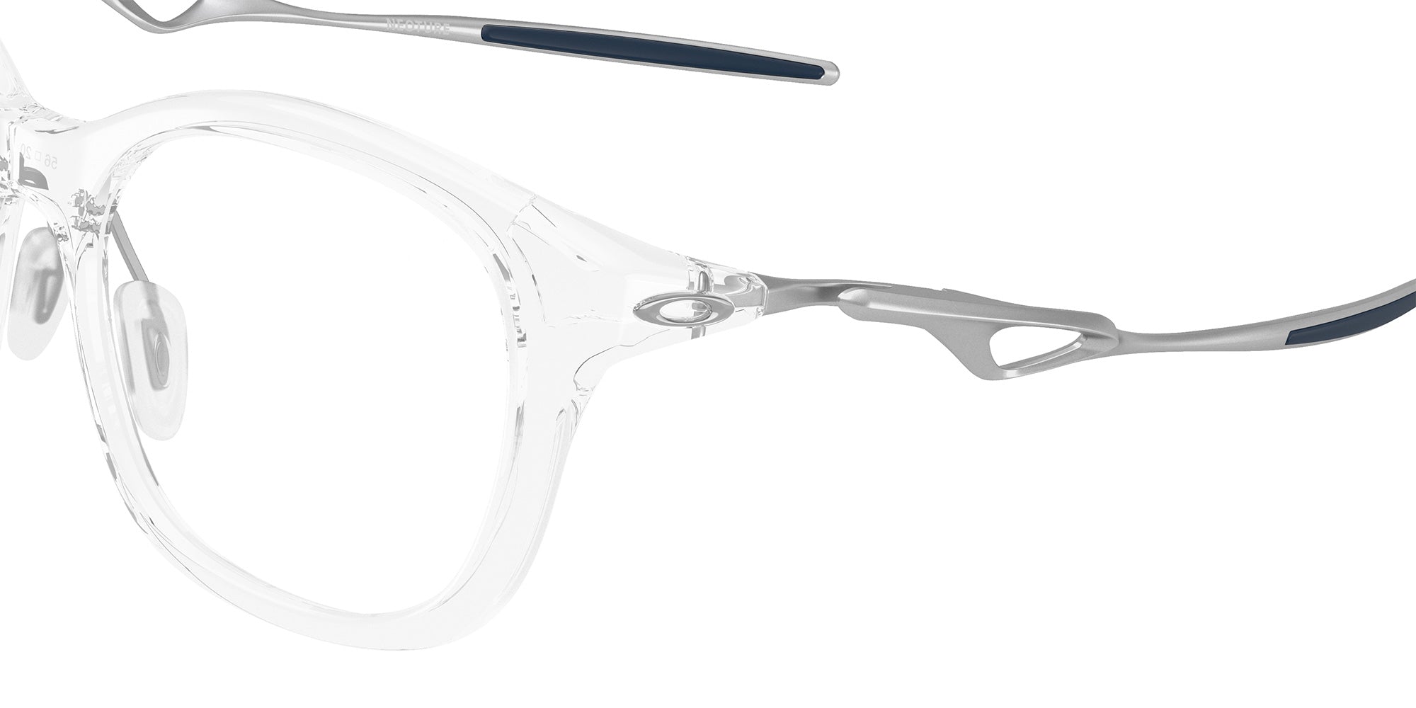 Oakley® OX8204D NEOTURE OX8204D 820403 54 Eyeglasses - Polished Clear 820403