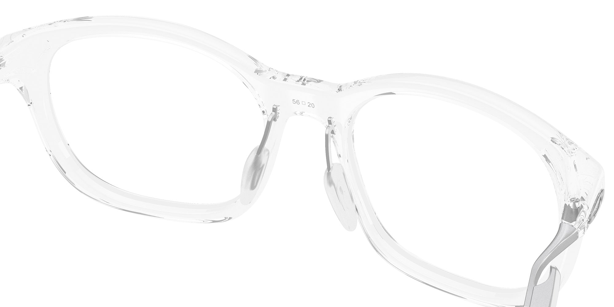 Oakley® OX8204D NEOTURE OX8204D 820403 54 Eyeglasses - Polished Clear 820403