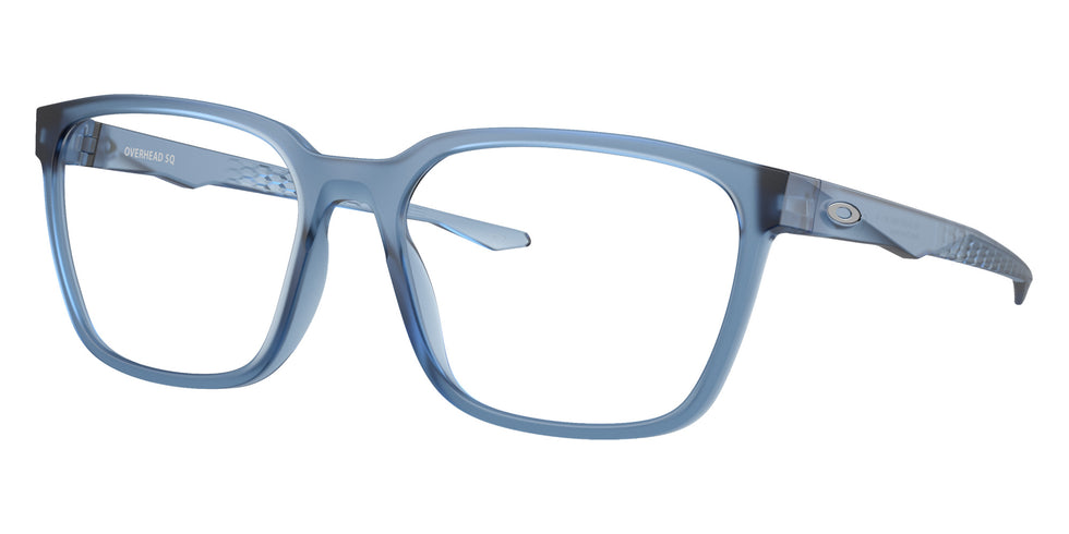Oakley® OX8207 OVERHEAD SQ Eyeglasses - Matte Transparent Abyss