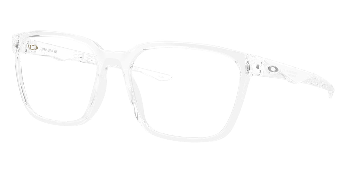 Oakley® OX8207 OVERHEAD SQ Eyeglasses - Matte Transparent Abyss