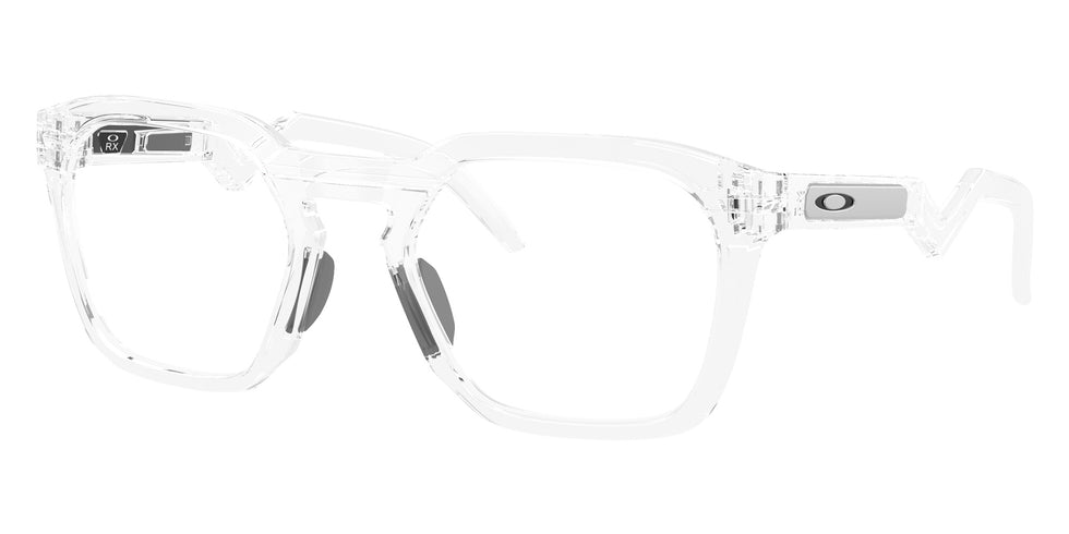 Oakley® OX8208 HSTN SQ RX OX8208 820802 52 Eyeglasses - Polished Clear 820802
