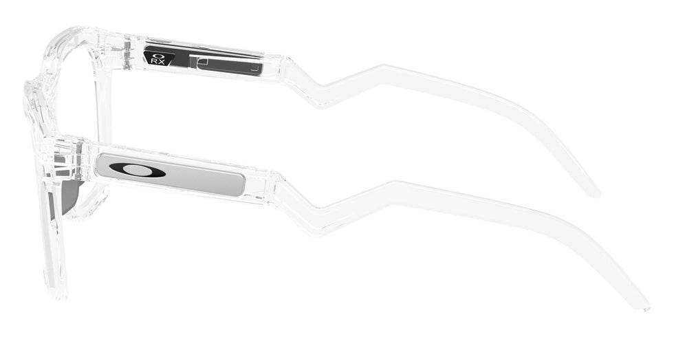 Oakley® OX8208 HSTN SQ RX OX8208 820802 52 Eyeglasses - Polished Clear 820802