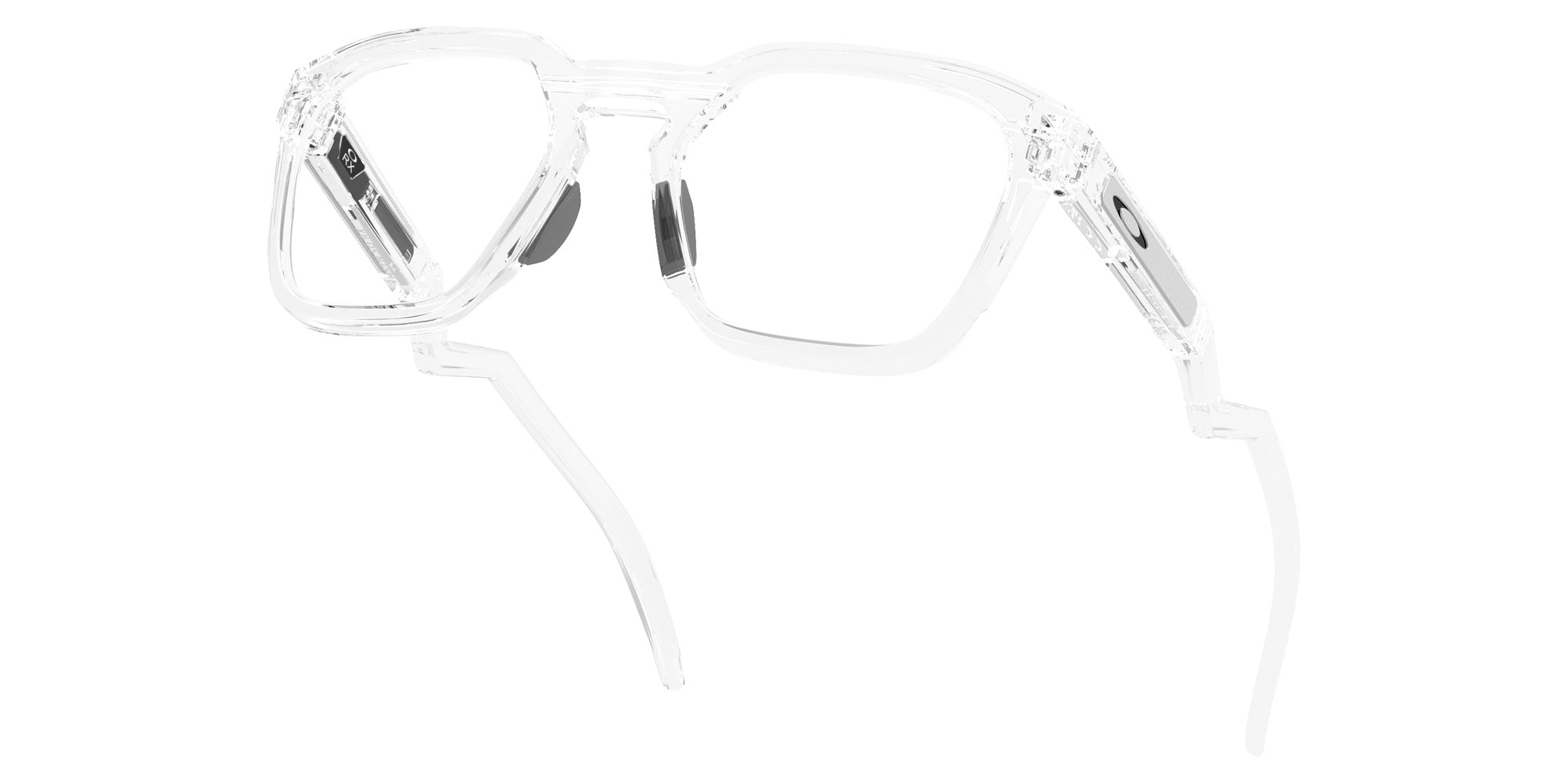 Oakley® OX8208 HSTN SQ RX OX8208 820802 52 Eyeglasses - Polished Clear 820802