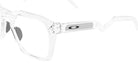 Oakley® OX8208 HSTN SQ RX OX8208 820802 52 Eyeglasses - Polished Clear 820802